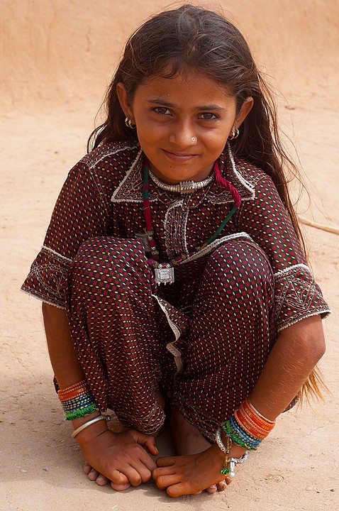 Basanpeer w pobliżu Jaisalmeru - ludzie Sindhi (Indie 2010 - portety i inni ludzie)